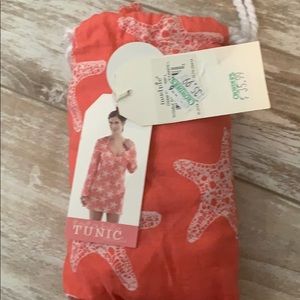 NWT Beach cover up or tunic top
